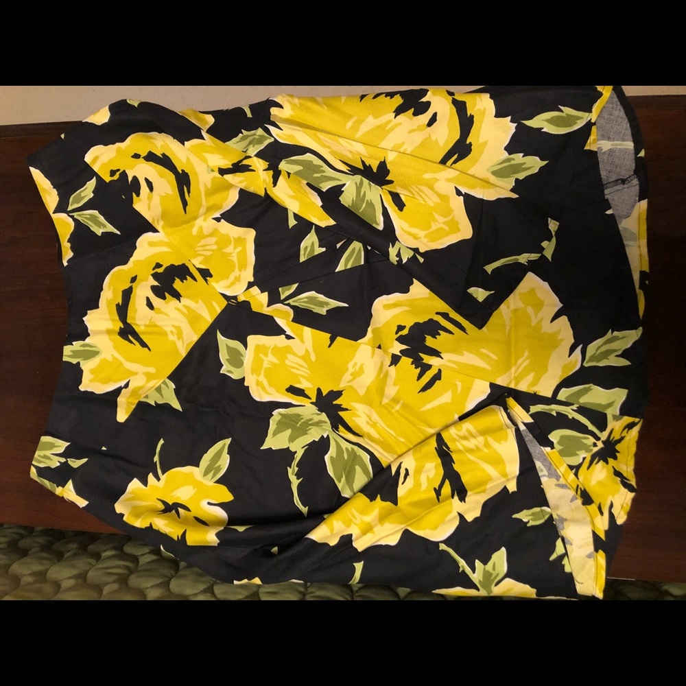 Cache Floral Skirt